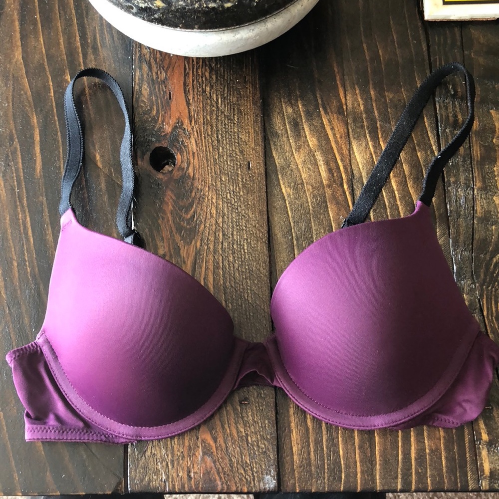 Purple Victoria’s Secret bra!